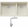 Blanco SUBLINE 480/320-U biela soft 527168 + Blanco MILA chróm 519414