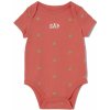 GAP Baby body Americana Červená