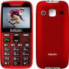 EVOLVEO EasyPhone XR, mobilní telefon pro seniory s nabíjecím stojánkem, červená