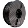 Filament PLA Flexible GEMBIRD 1,75 mm, čierny / black, 1 kg