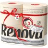 RENOVA Toaletný papier Maxi krémový 3-vrstvový, 4 ks