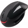 C-TECH Myš VEM-07/Vertikální/Optická/Pro praváky/1 600 DPI/Bezdrátová USB/Černá