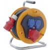 Kábel predlžovací na bubne 25 m / 2 zásuvky +400V (P193250)