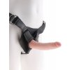 King cock - harness with realistic penis natural 17.8 cm