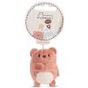 NICI prívesok MyMochi Medvedík Nomo hnedý 5cm