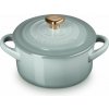 Zapekací a servírovací hrniec Mini Cocotte Heart 250 ml morská soľ