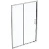 Ideal Standard Connect 2 - Posuvné sprchové dvere, dvojdielne, 115 cm, silver bright/číre sklo K9276EO