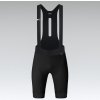 GOBIK Cyklistické nohavice krátke s trakmi - ABSOLUTE 7.0 - čierna L