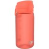 Fľaša na pitie ion8 One Touch Coral 350 ml