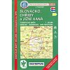 Slovácko - Chřiby a jížní Haná - turistická mapa KČT č.89 - 90