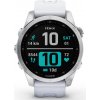 Garmin 010-02539-03 Fénix 7S Silver, Whitestone