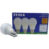 Tesla – LED žiarovka BULB E27, 9 W, 230 V, 1 055 lm, 25 000 h, 3 000 K teplá biela, 220st 3 ks v balení BL270930-3PACK