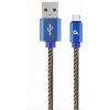 Gembird CC-USB2J-AMCM-1M-BL USB 2.0 AM na typ C (AM/CM), 1m, modrý