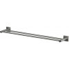 Spirella Dvojitý nástenný držiak na uteráky Nyo 60 cm, brúsená nehrdz. oceľ