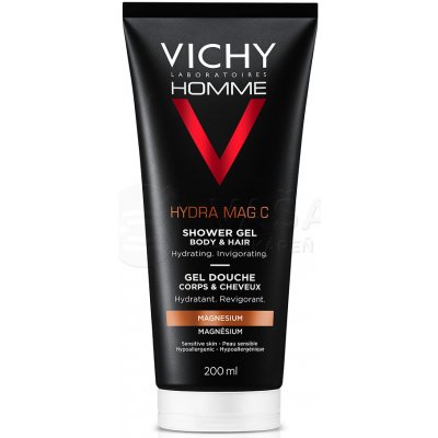 Vichy Homme Hydra Mag C hydratační sprchový gél 200 ml