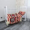 Sablio Mikroplyšové obliečky do detskej postieľky Jawa panelka Pruhy - 130x90 / 40x60