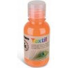 Farba na textil, fluo oranžová 125 ml