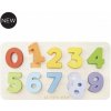 Le Toy Van Petilou Vkladacie puzzle s číslami