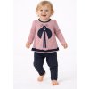 Baby 2-dielny set pre dievčatá - Lienka veľkosť: 74 (6-9m)