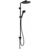 Hansgrohe Activera S - Sprchový set bez batérie, priemer 24 cm, 2 prúdy, EcoSmart, matná čierna - 28074670