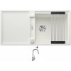 Blanco ADIRA XL 6 S biela s excentrom 527621 + Blanco MIDA-S chróm 521454