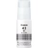 Canon atramentová fľaštička GI-43 BK čierna