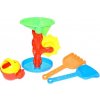 Wiky Sada do piesku 22 cm 4 ks WKW116526