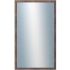 DANTIK - Zrkadlo v rámu, rozmer s rámom 60x100 cm z lišty TRITON meď antik (2141)