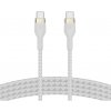 Belkin Flex USB-C/USB-C bis 60W 1m, Biela CAB011bt1MWH