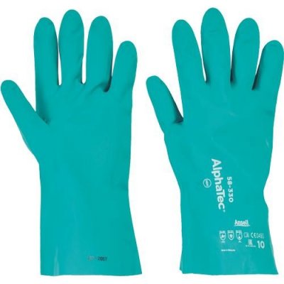 CERVA ANSELL 58-330 rukavice| AlphaTec zelená - 7