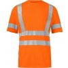 Projob Tričko 6030 bezpečnostní reflexní krátký rukáv unisex Oranžová fluorescent 4XL