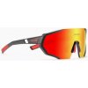 KDEAM Ocean 03 cyklistické okuliare, Black / Red