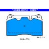 Sada brzdových platničiek kotúčovej brzdy ATE 13.0460-4837.2