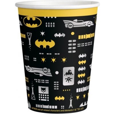 Amscan Tégliky papierové Batman 250 ml