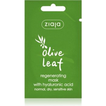 Ziaja Olive Leaf regeneračná maska Regenerating Mask With Hyaluronic Acid 7 ml