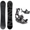Raven Solid steel snowboard + Raven Fastec FT360 black vázání - 158 cm + L (EU 41-44)