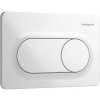 Hansgrohe iFrame Original S - Ovládacie tlačidlo pre dvojité splachovanie, biela 66002450