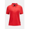 POLOKOŠEĽA PEAK PERFORMANCE W CLASSIC COTTON POLO BRILLIANT RED/BLACK/