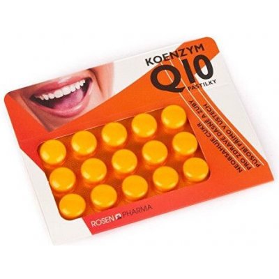 Rosen Koenzym Q10 30 mg pastilky 15