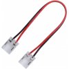 OL Spojka pre COB/SMD LED pás s káblom - I - 2 pin - 10mm, 150mm kábel, 2x spojka