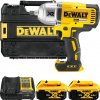DEWALT 18V XR 1/2” Aku rázový uťahovák s poistným kolíkom, 2x 5,0 Ah DCF899P2-QW