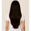 Clip-in vlasy seamless 55cm, 95g, #02 | tmavá hnedá