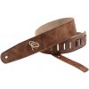 ORTEGA Suede-Leather Guitar-Strap - Cognac