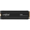 Crucial T700 2TB PCIe Gen5 NVMe M.2 SSD heatsink CT2000T700SSD5