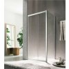 Glass 1989 Isy - Sprchový kút posuvné dvere do niky alebo v kombinácii s bočnou stenou, veľkosť 120 cm, profily chrómové, číre sklo, GEO1007T500