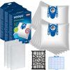 Vrecká do vysávača Bosch syntetické 12 ks s HEPA filtrom
