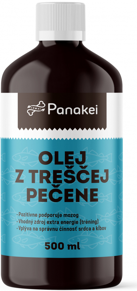 Panakei Olej pre psov z treščej pečene 500 ml