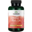 Swanson Omega-3 Fish Oil + Vitamín D3 1000 mg 60 kapsúl