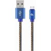 Gembird CC-USB2J-AMCM-1M-BL USB 2.0 AM na typ C (AM/CM), 1m, modrý