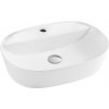 INVENA - Oval umývadlo na dosku 50 cm HALIA CE-18-001-C